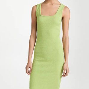 Enza Costa   Smocked Knit Dress - Small